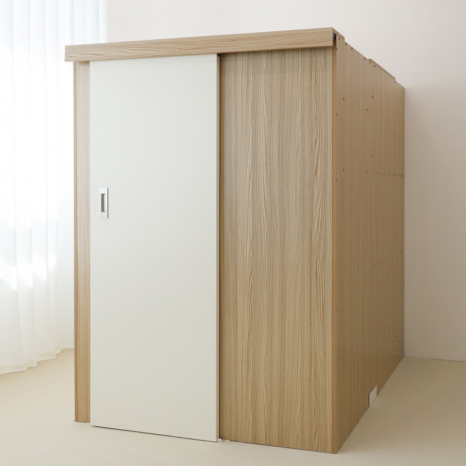 1인실 독서실책상 스터디룸 슬라이딩도어 왼쪽문 슐레이먼오크, 와이드 플라이트 LED, 선택안함