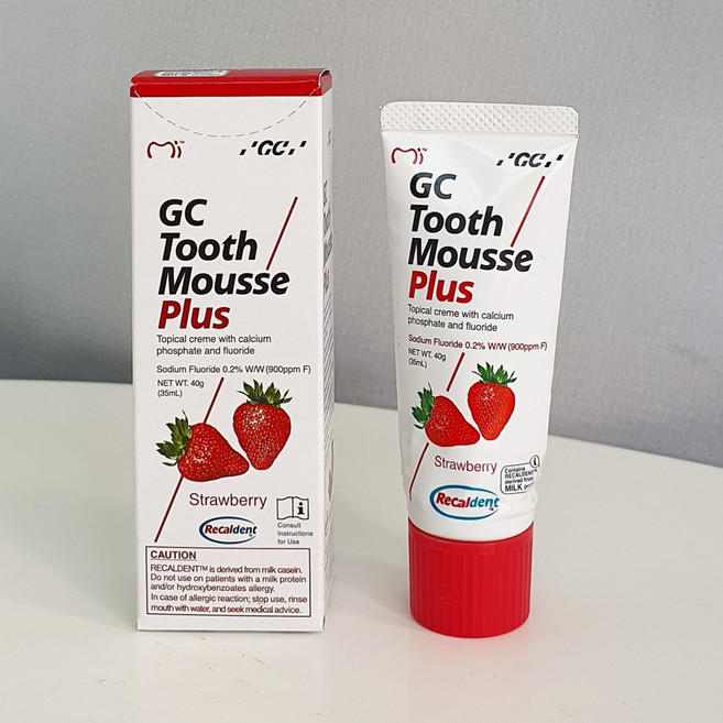 GC투스무스치약 딸기맛, 40g, 1개