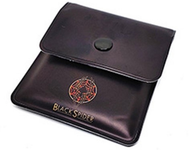 BLACK SPIDER Pocket Ashtray 블랙 스파이더 포켓 휴대용 재떨이, 1개