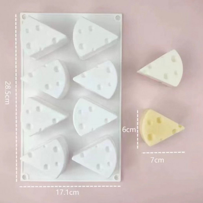 직사각형 실리콘 초콜릿 몰드 베이킹 DIY 만들기용 트레이