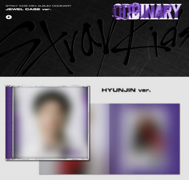 [현진HYUNJIN버전]스트레이 키즈(STRAYKIDS) - ODDINARY / 미니 앨범 (JEWEL CASE ver.)