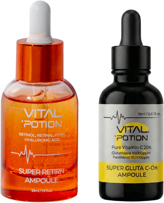 바이탈포션 슈퍼 레티알엔 앰플 33ml + 글루타씨온 앰플 18ml 세트, 1개, 51ml