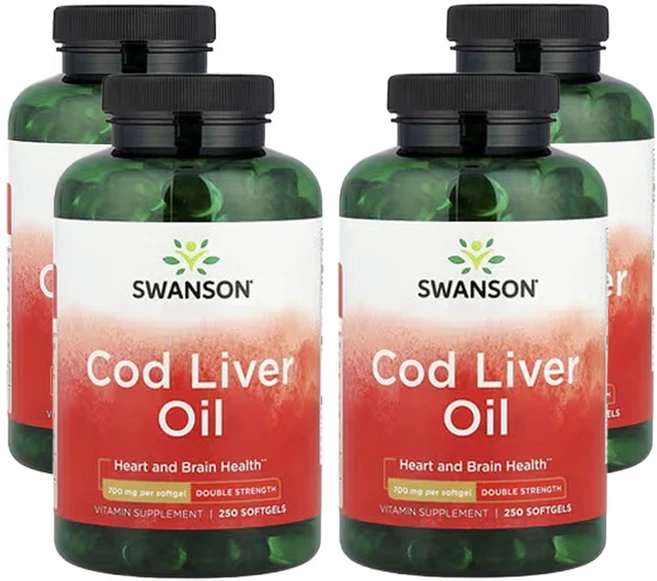 스완슨 대구 간유 250소프트젤, 4개, 250정 - 쿠팡