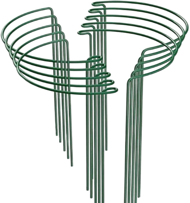 화분 식물 지지대 원형 25 x 40 cm, 10개