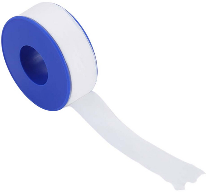 密封生料帶PTFE聚四氟乙烯水管止洩帶 適用多種水管材質 耐高溫防腐蝕, 1個