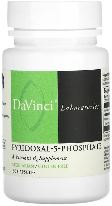 DaVinci Laboratories 다빈치래버러토리스 피리독살-5-포스페이트 33.8mg 60 캡슐 건강영양제, 1개, 60정 - 쿠팡