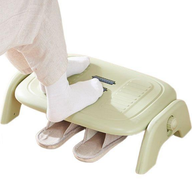 MAILE 원터치 각도 높이조절 다용도 발받침대, 블랙