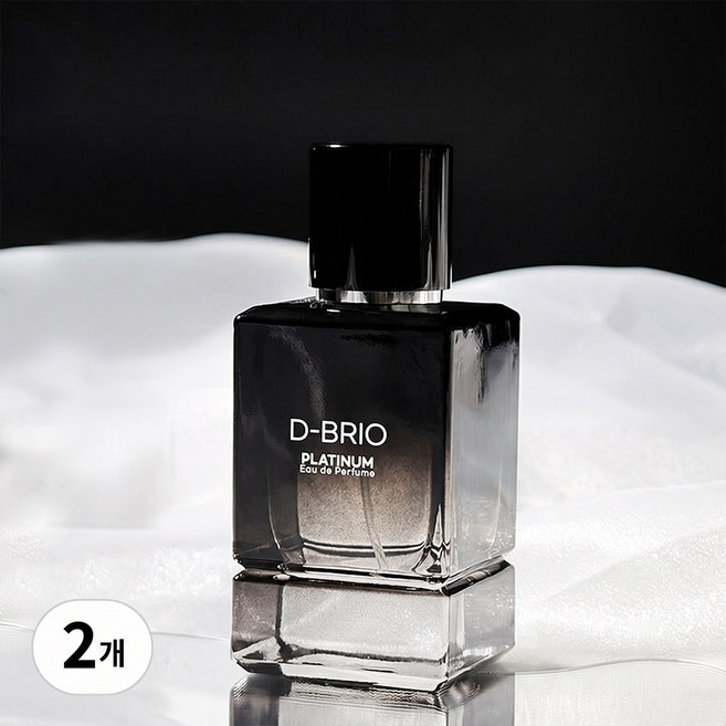 DIBRIO 디브리오 플래티넘 오 드 퍼퓸, 50ml, 2개