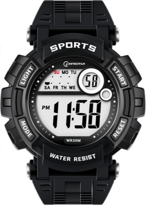 재재팩토리 스포츠시계 방수 학생 전자 손목시계 M38