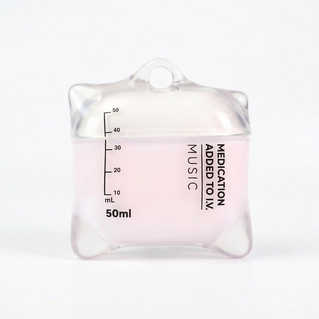 앤티키 링거 수액 에어팟케이스, 1개, 핑크, 에어팟프로3세대