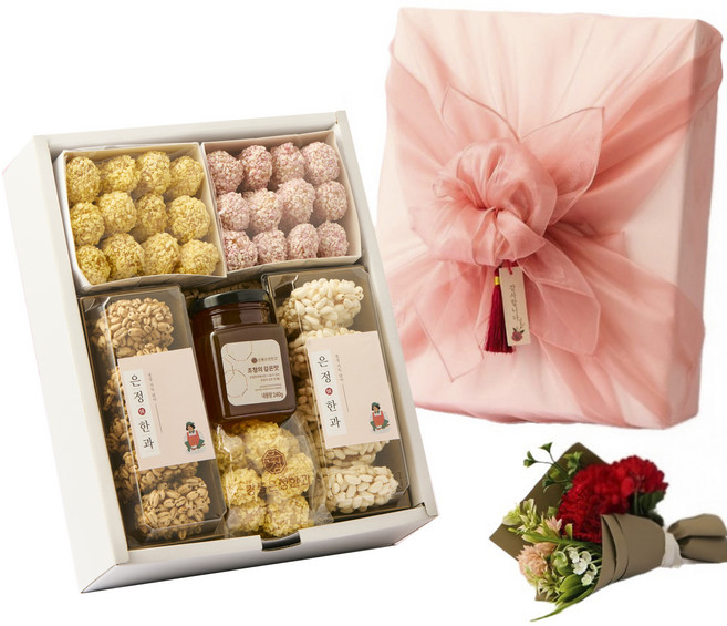 강릉은정한과 가정의달 한과종합 선물세트, 1개, 800g