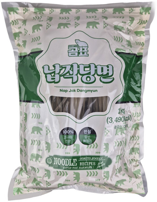 곰표 납작당면 1kg, 1개