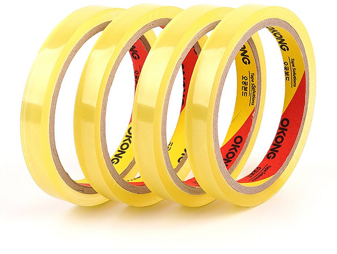 오공 투명 OPP테이프, 1개, 4등분