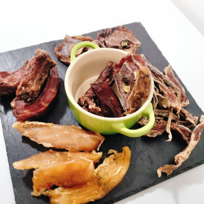 [2+1이벤트]쿵스네 강아지수제간식 닭 오리 안심 송아지 목뼈 쿠키, 닭가슴살브로컬리쿠키