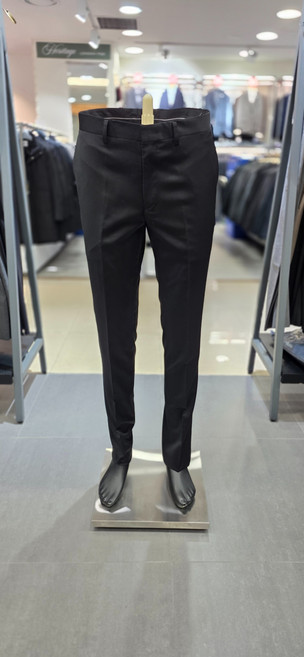 레노마 옴므 S/S 봄 여름 블랙 모혼방 스판 정장 팬츠 QIPSP25_BP