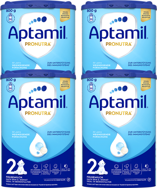 압타밀 프로누트라 분유 2단계, 4개, 800g