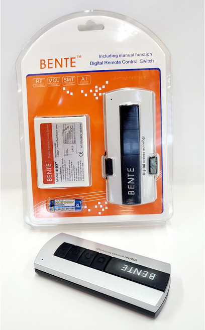 리모콘스위치 전등리모컨스위치 3구리모콘 BENTE, 1개