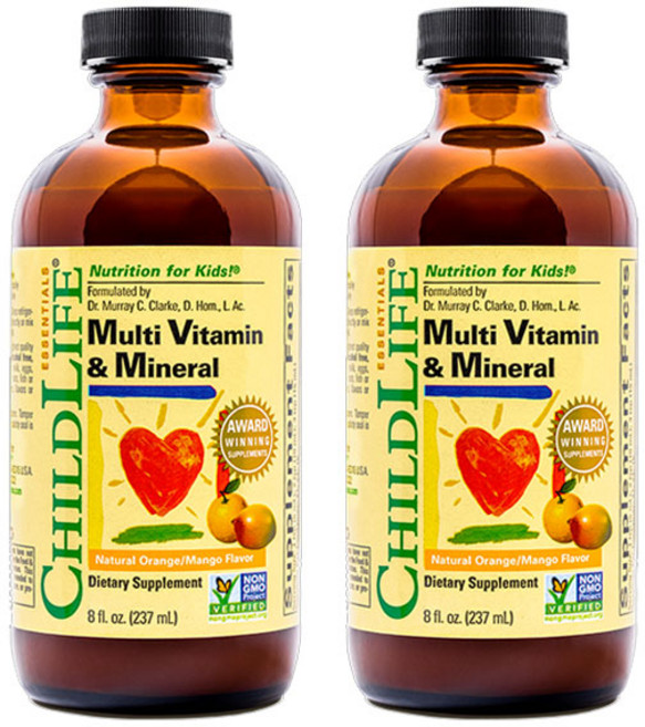 ChildLife 멀티비타민 & 미네랄, 2개, 237ml