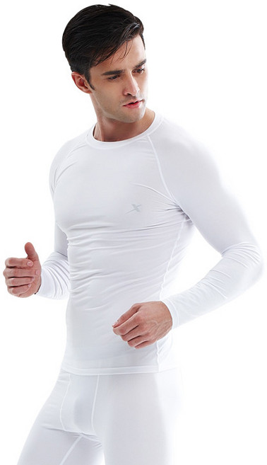 기어엑스 남성용 일반 겨울 긴팔라운드넥 기모내의 상의