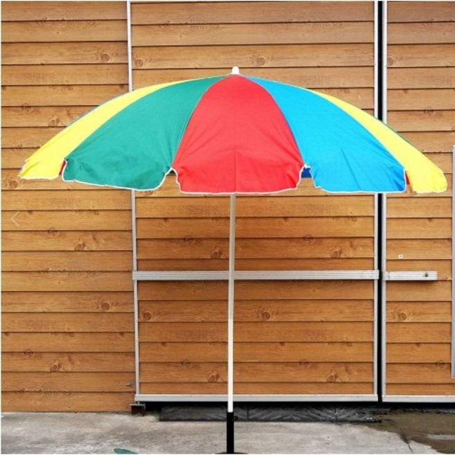 초특가) 마켓 파라솔 대형 2250, 일반대형-무지개(사색), 1개