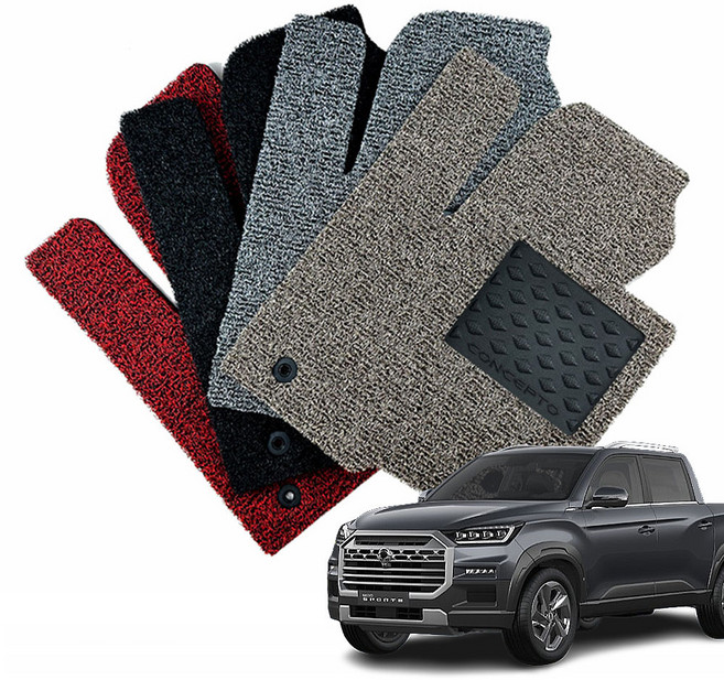 DXSOAUTO 컨셉토 확장형 코일매트 렉스턴 스포츠 (2018~) 운전석1p, 그레이, 304_5렉스턴스포츠