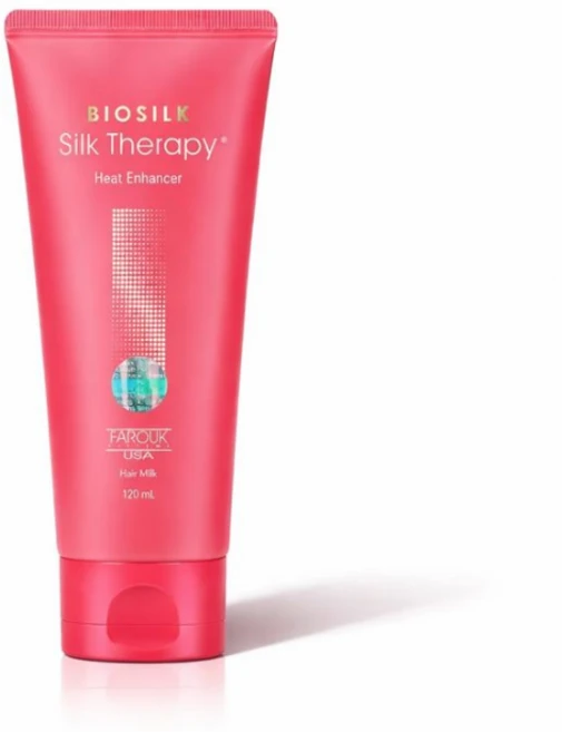 실크테라피 히트 인핸서 모발 강화 헤어 밀크 120ml, 1개 - 쿠팡