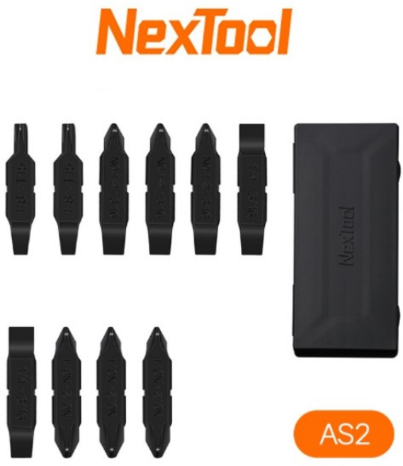 넥스툴 교체용 비트 키트 NEXTOOL Bit Kit [레더맨 비트호환 가능], AS2 8종 비트