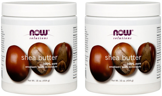 나우푸드 시어 버터, 454g, 2개