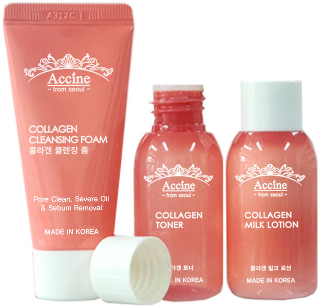 아씬 콜라겐 트레블 키트 3종, 1개