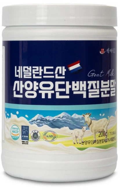 산양유단백질분말 100 500g 1통 네덜란드산 HACCP인증제품, 1개 - 쿠팡