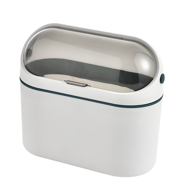 구디푸디 캡슐형 미니 벽걸이 쓰레기통, 그린