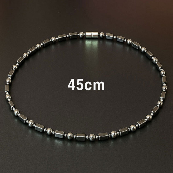 테라헤르츠 목걸이 에너지 스톤 자기장 네오디뮴 흑자석 목걸이