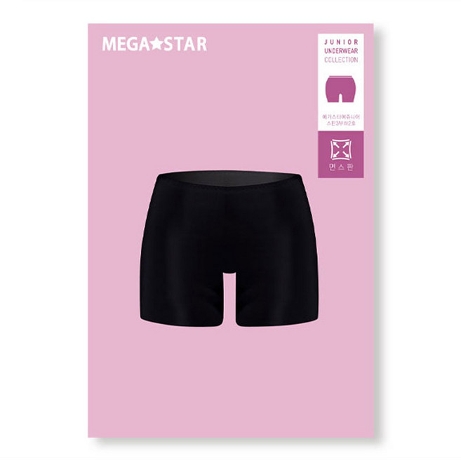 메가스타 여 주니어 스판 3부하 속바지