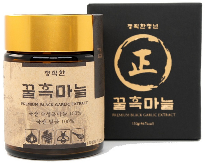 정직한청년 꿀흑마늘, 1개, 180g
