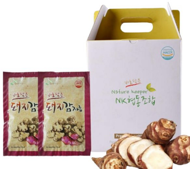 NK협동조합 바로담은 돼지감자즙 4L(80ml x 50포) 3개