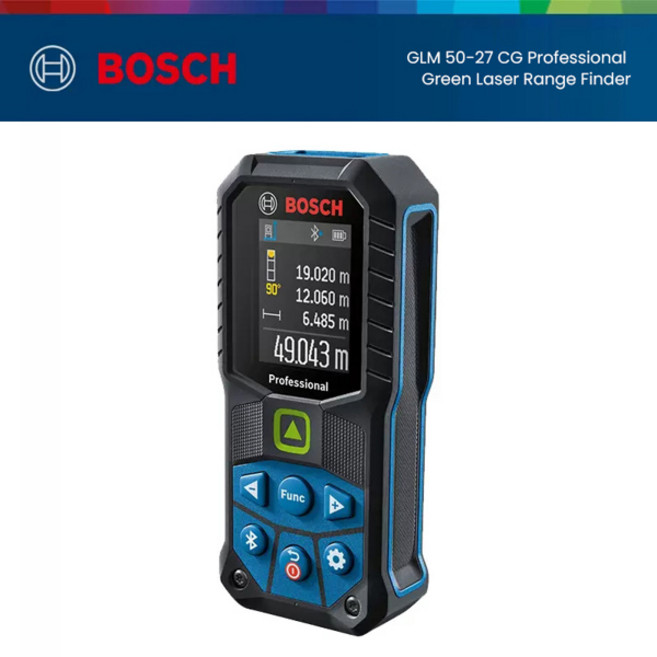 BOSCH 거리 측정기 디지털 측정 줄자 GLM4000 GLM50 -23G GLM50-27CG GLM30-23G GLM400 30m 40m 50m, [07] GLM50 27CG
