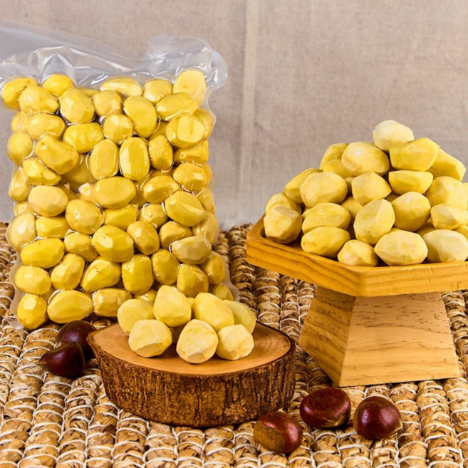 [밤의왕자] 프리미엄 공주 정안알밤 깐밤(대), 1박스, 3kg