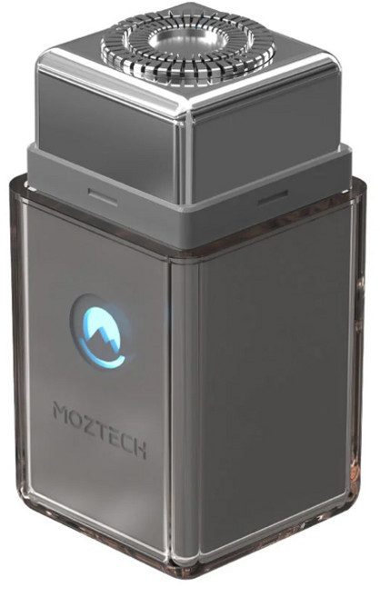 MOZTECH x OLIBEAR 全機防水迷你便攜刮鬍刀, MOZ電動迷你刮鬍刀+鼻毛剪套裝 烏龍灰