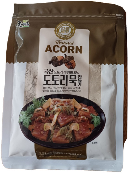 김포맥아식품 국산 도토리 묵 가루, 120g, 1개