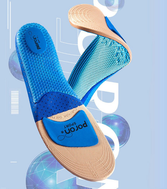 뒤꿈치 쿠션 기능성 아치 서포트 논슬립 러닝 런닝 산책 도보 행군 운동화 깔창 2cm