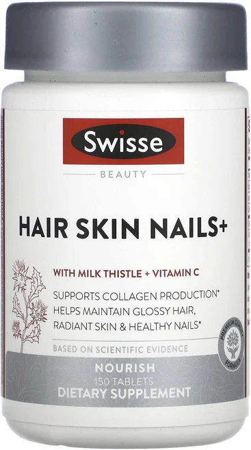 스위스 얼티부스트 헤어 스킨 네일+ 타블렛 비건, 150정, 1개 - 쿠팡