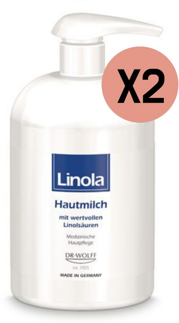 리놀라 스킨 밀크 바디로션 500ml 2개