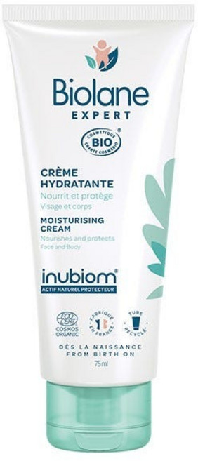BIOLANE 프랑스 정품 비올란 엑스퍼트 바이오 모이스처라이징 페이스 앤 바디 크림 75ml, 1개