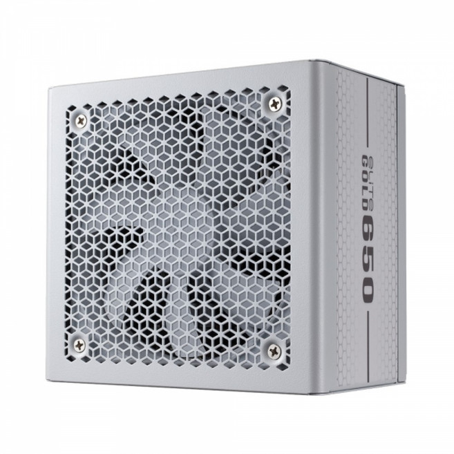 쿨러마스터 ELITE GOLD 650 ATX 3.1 풀모듈러 파워 화이트 (ATX 650W), 1개, 선택하세요