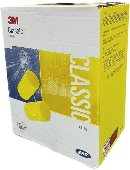 3M 청력보호구 귀마개 Classic 클래식 끈무 200조