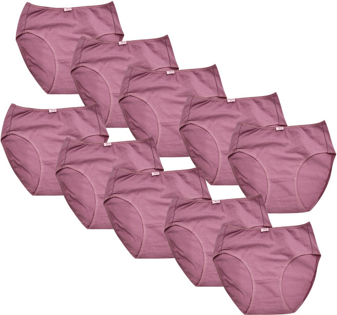 이너라인 코튼 면스판 큰사이즈 맥시 팬티 10종세트