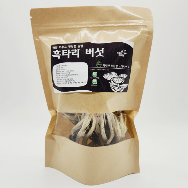 국내산 무농약 GAP 느타리 말린느타리 건느타리버섯 건조버섯, 5개, 50g