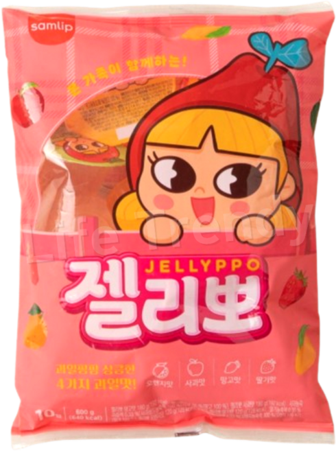 삼립 젤리뽀, 600g, 1개