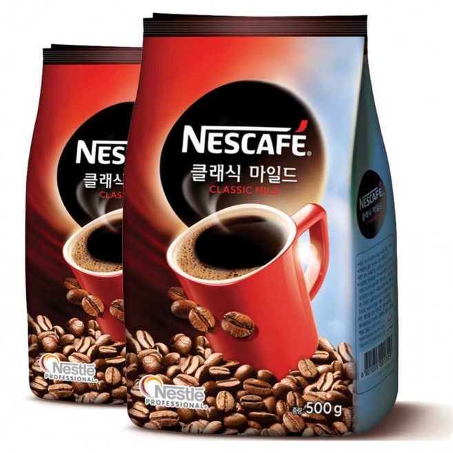네스카페 클래식 마일드 커피 리필 1개, 1개입, 500g