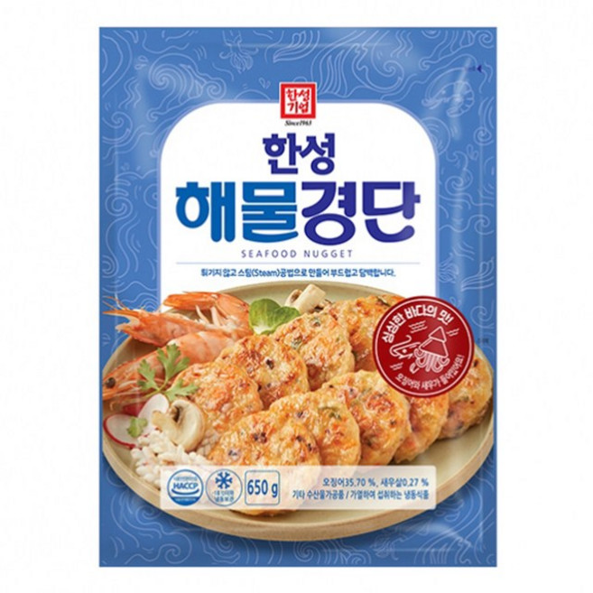 한성 해물경단, 650g, 1개